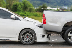 car crash with an uninsured motorist