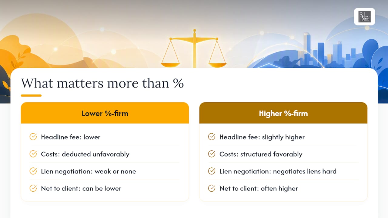The Fee Percentage Isn't the Number That Matters Most — overview diagram