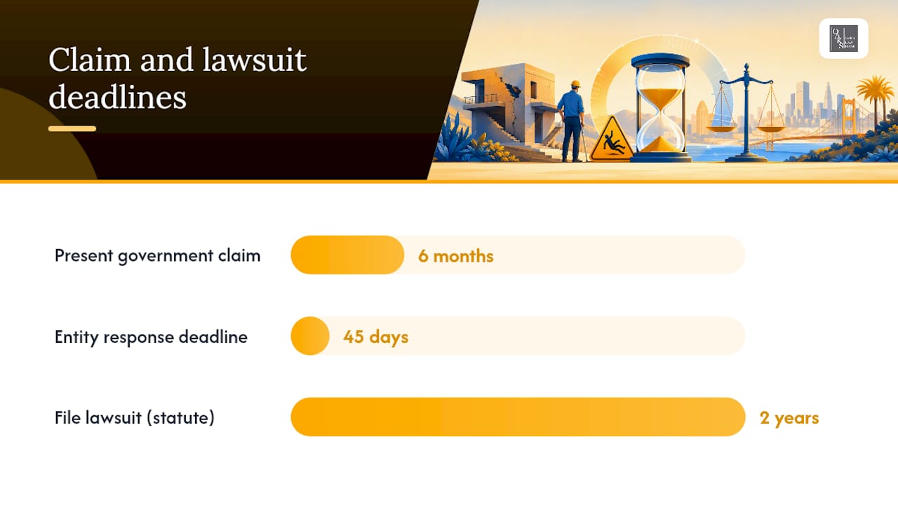 How Do You File a Government Claim, and What Are the Deadlines? — overview diagram